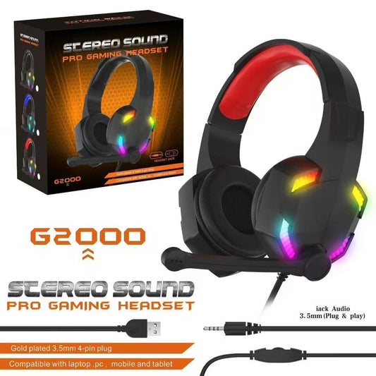 G2000 RGB Stereo Sound Pro Gaming Headset 🎧🔥